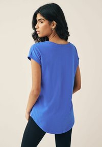 Next RICH CAP SLEEVE  - REGULAR FIT - Paprasti marškinėliai - blue