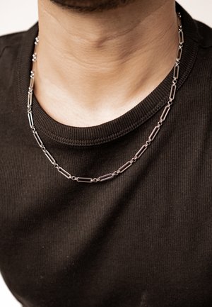 Necklace - silver-coloured