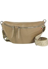 DrachenLeder Sac banane - taupe beige
