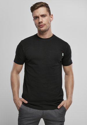 T-shirt basique - schwarz