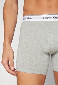 Calvin Klein Underwear BOXER BRIEF 3 PACK MODERN COTTON STRETCH - Chiloți boxer - new navy/troposphere/grey heather