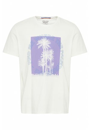 Blend, BHTEE - T-Shirt print - snow white