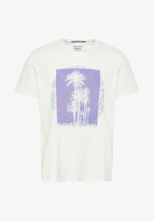 Blend, BHTEE - T-shirt imprimé - snow white