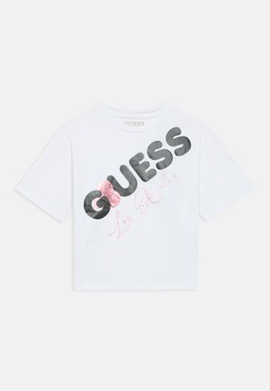 JUNIOR MIDI - T-shirt print - pure white