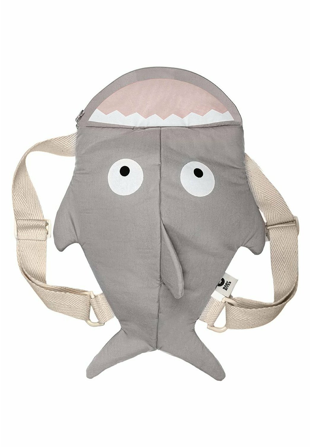 Baby Bites MOCHILA TIBURÓN BEBÉ - GRIS PIEDRA - Pijama saco - stone  grey/piedra - Zalando.es
