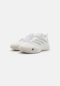 adidas Performance DAME CERTIFIED 3 - Košarkarski copati - core white/core black/silver metallic