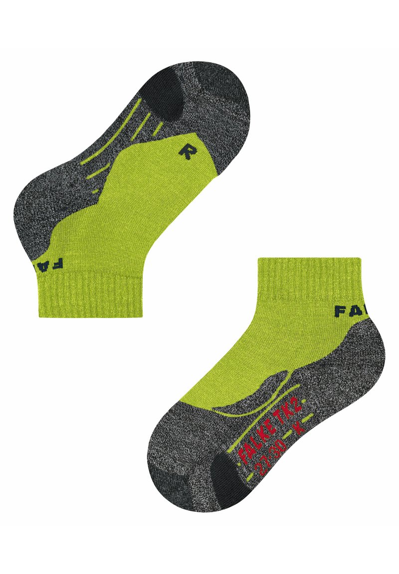 FALKE TK2 SHORT TREKKING MEDIUM CUSHIONING - Calcetines de deporte - lime
