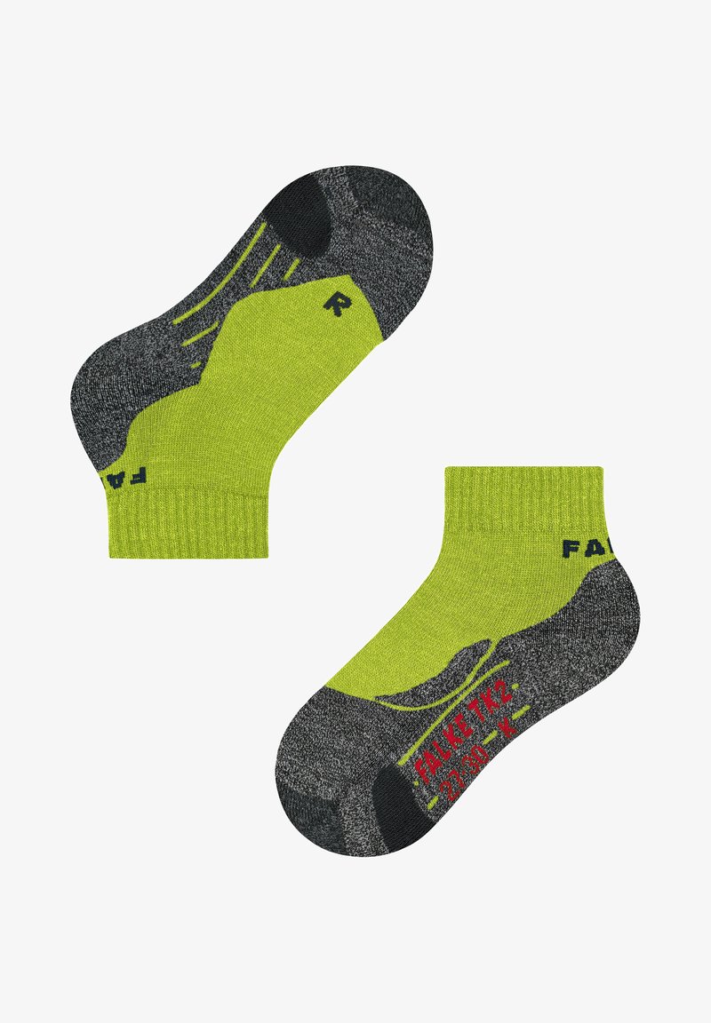 FALKE TK2 SHORT TREKKING MEDIUM CUSHIONING - Calcetines de deporte - lime