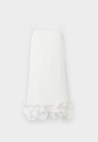 VMNOVA PLEATED DRESS - Cocktailkjole - snow white