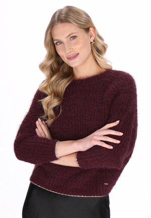 Pullover - burgundy