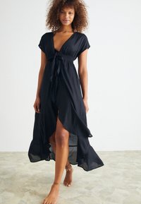 LASCANA - DRESS - Maxi ruha - schwarz Miniatűr kép 1