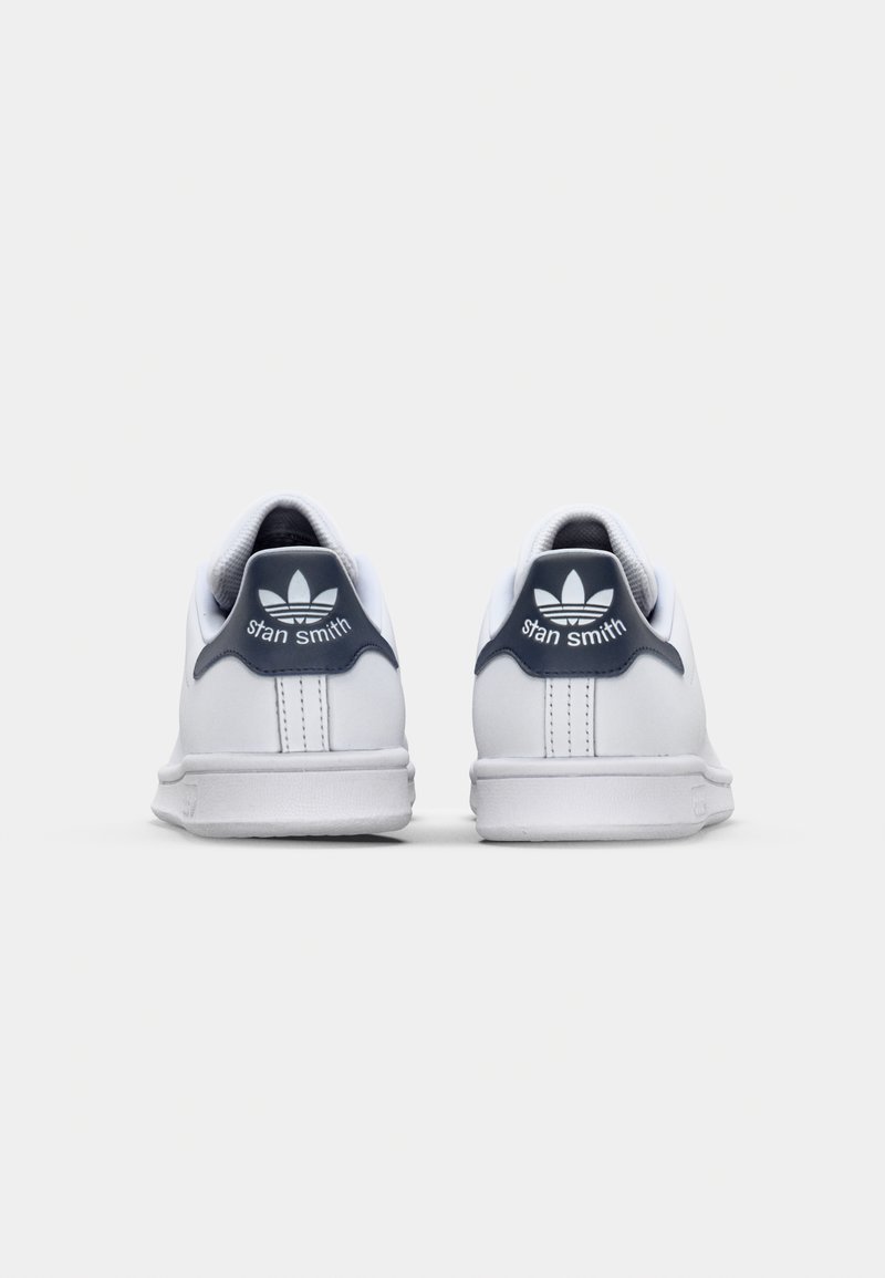 adidas Originals STAN SMITH UNISEX - Trainers - core white/dark blue/white  - Zalando.co.uk
