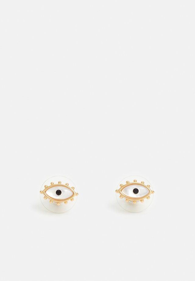 EVIL EYE STUD EARRING - Pendientes - gold-coloured