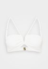 BANDEAU - Sutien costum de baie din două piese - white