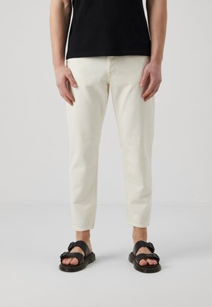 Relaxed fit -farkut - beige