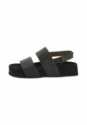 Platform sandals - maincalf black