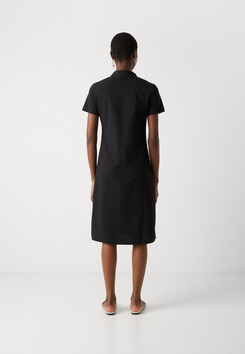 Calvin Klein Jeans BUTTON DOWN DAY DRESS - Shirt dress - black - Zalando.ie Calvin Klein Jeans BUTTON DOWN DAY DRESS - Shirt dress - black - Zalando.ie