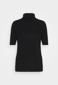 Davida Cashmere TURTLENECK - Basic póló - black