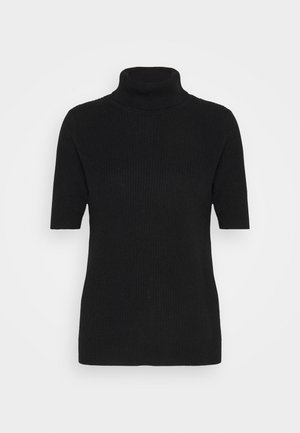Davida Cashmere TURTLENECK - T-shirt básica - black
