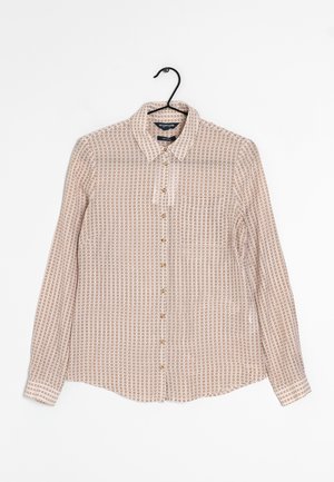 Button-down blouse - beige