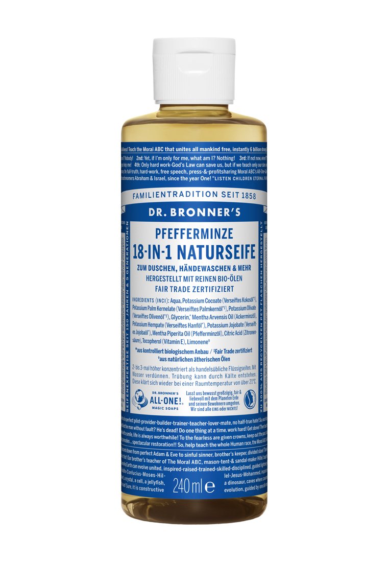 Dr. Bronner´s 18-IN-1 NATURAL SOAP - Suihkusaippua - pfefferminze