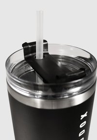 Smilodox UNISEX STAHL TRINKBECHER 1,2 LITER FÜR SPORT, FITNESS, GYM - Drink bottle - schwarz
