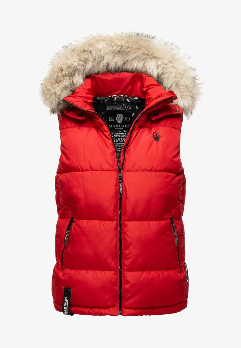 MARIKOO Taisaa - Gilet Trapuntato Leggero Da Donna, Con Cappuccio, Taglie XS-3XL, Giallo., XS - Foto 4