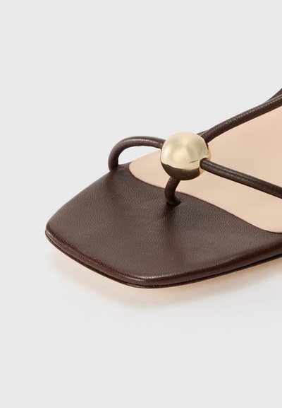 Loeffler Randall TRIANA STRAPPY MID - Sandali - espresso