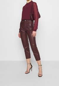 Vero Moda Button-down blouse - dark red
