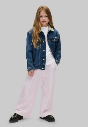 Calvin Klein Jeans, CALVIN KLEIN JEANS KIDS' WIDE LEG PINTUCK JOGGERS - Pantaloni sportivi - orchid ice