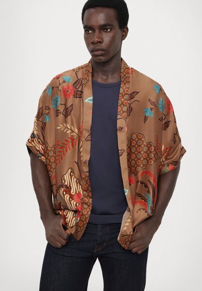Origin Of Hearts GIOIA KIMONO UNISEX - Ljetna jakna - cider