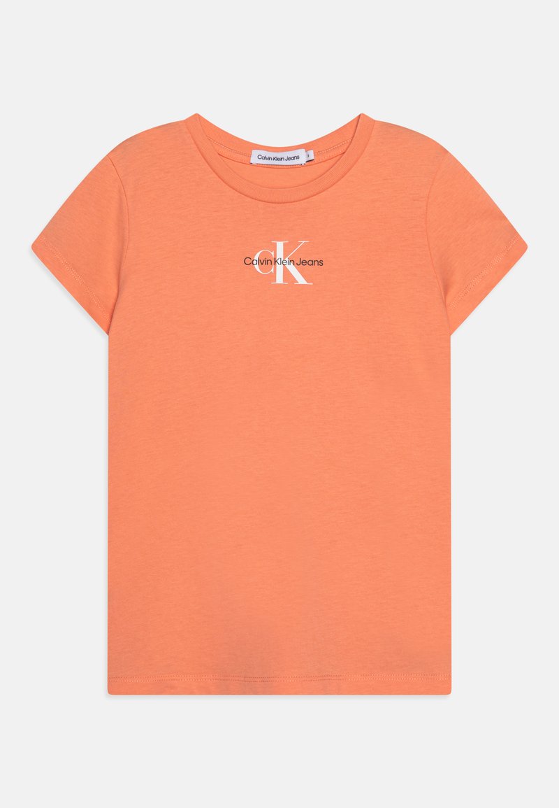 Calvin Klein Jeans MICRO MONOGRAM - Majica kratkih rukava s printom - blooming dahlia