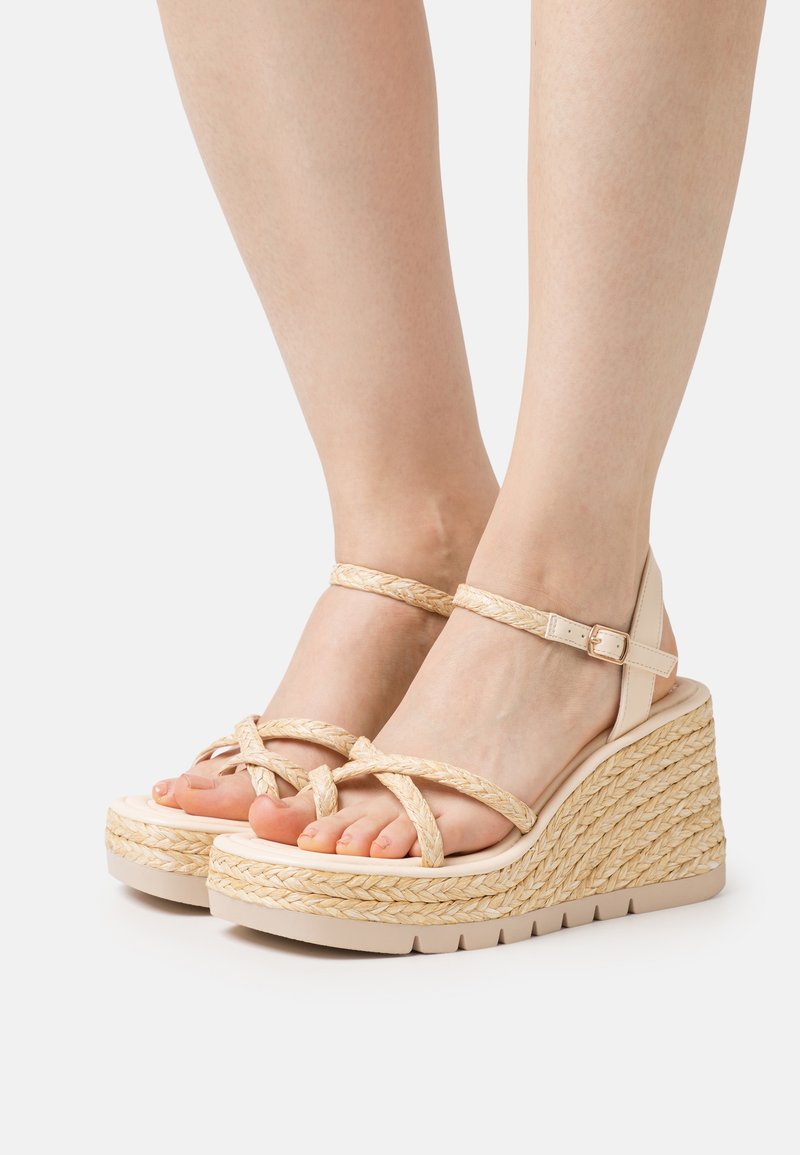 Madden Girl VAULT Tbar sandals natural/beige Zalando.ie