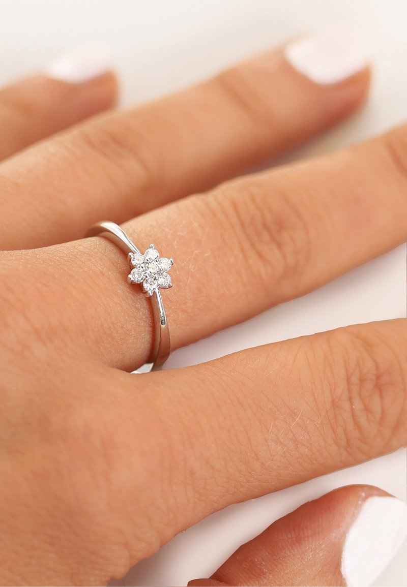 NANA KAY SIMPLY ESSENTIALS - Ring - silber weiss