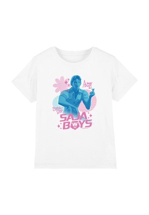 NETFLIX, KPOP DEMON HUNTERS SAJA BOYS SODA POP ROMANCE UNISEX - Print T-shirt - white