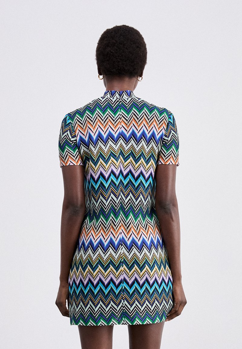 Missoni SHORT DRESS - Shift dress - multi-coloured/blue/multi-coloured -  Zalando.ie
