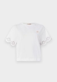 BLOUSE - T-shirt print - bianco ottico