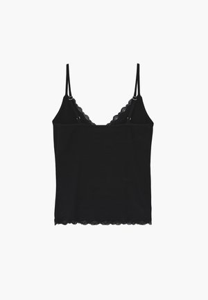 OXXO, OXXO V NECK WOMEN TANK TOP - Débardeur - black