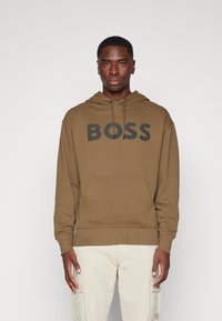 BOSS BASICHOOD - Felpa con cappuccio - open green
