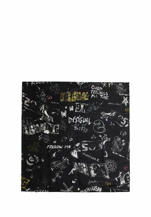 SQUARE LETTERING - Kaelarätt - blue