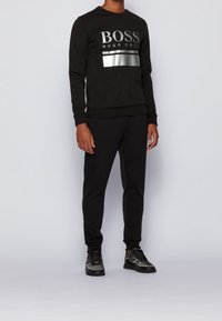 BOSS Mikina - mottled black