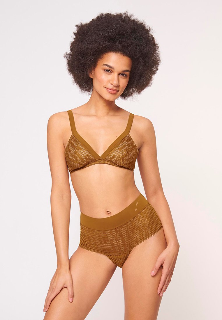 Sloggi Triangel BH bruin