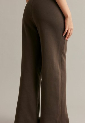 kay/day, JOGGING BOTTOMS WITH A WIDE FIT - Trainingsbroek - dark brown