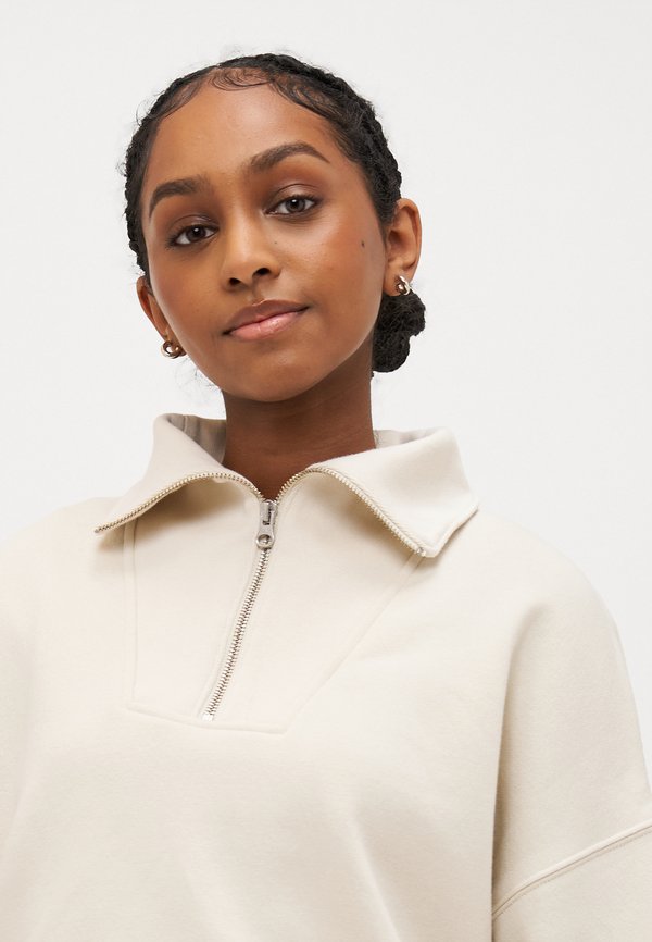 JAN HALF ZIP - Sweatshirt - beige4