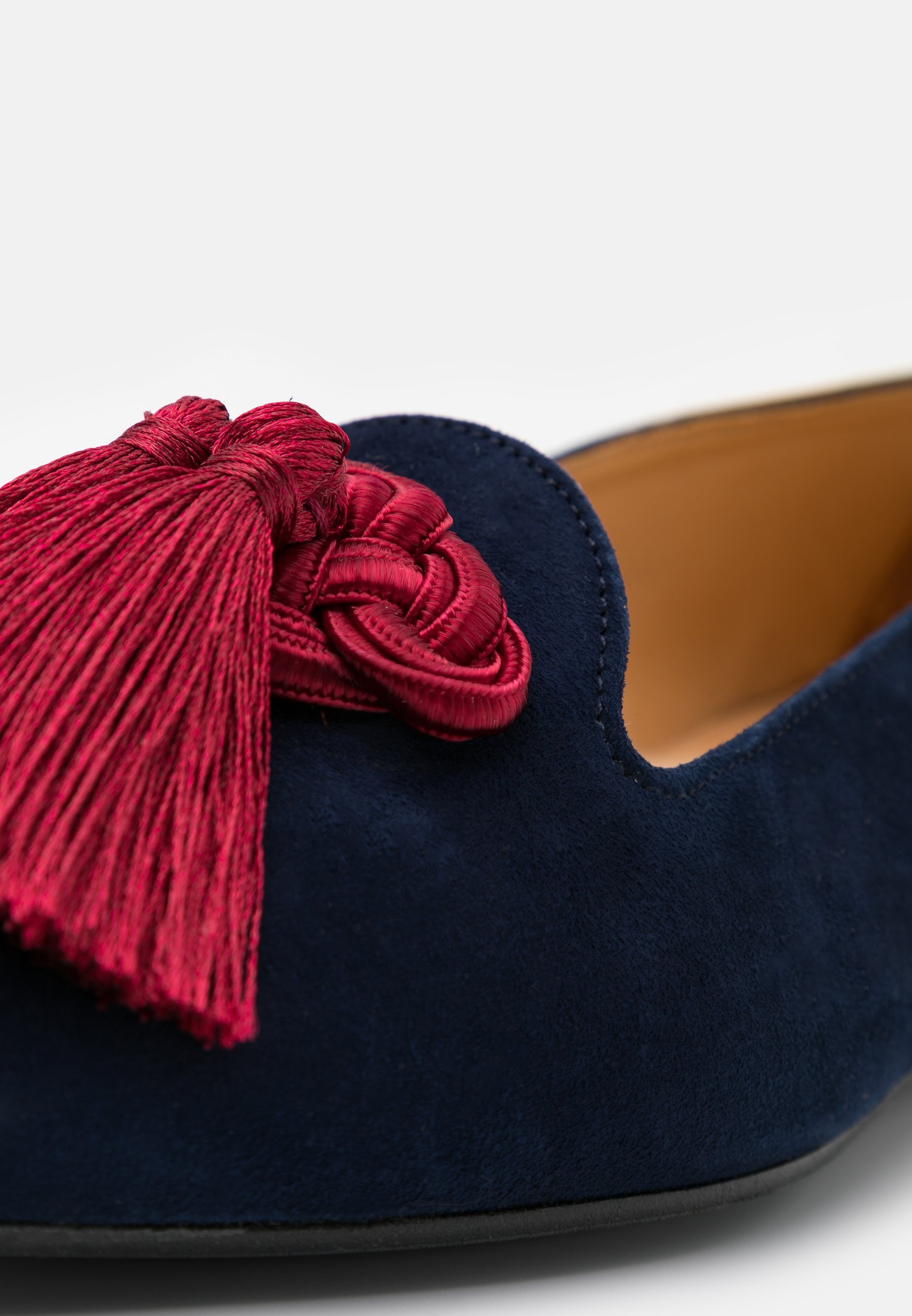 Chatelles CANDIDE POINTY - Slippers - vintage pink/bordeaux Chatelles CANDIDE POINTY - Slippers - vintage pink/bordeaux