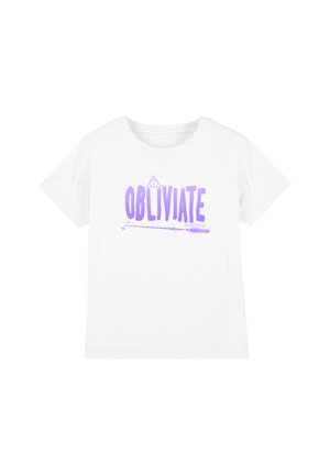 Cotton Soul, HARRY POTTER THE OBLIVIATE UNISEX - Print T-shirt - white