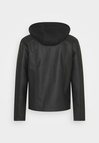 Nominal Veste en similicuir - black