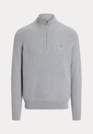 Polo Ralph Lauren, PERFORMANCE COTTON BLEND SWEATER - Pulóver - andover heather