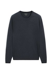 Pull Ajouré Massimo Dutti Bleu Marine Taille M - Occasion Très Bon état