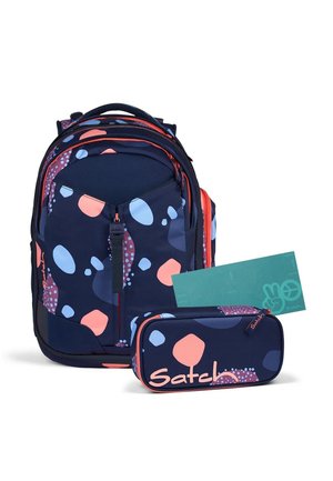 SET - School bag - dunkelblau